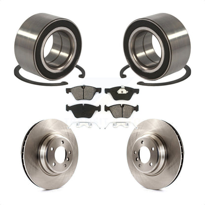 Wheel Bearing Disc Brake Rotors And Pads Front Kit For 2007 BMW 335xi