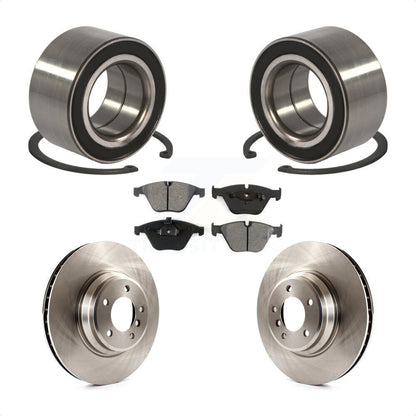 Wheel Bearing Disc Brake Rotors And Pads Front Kit For BMW 335i xDrive 335xi