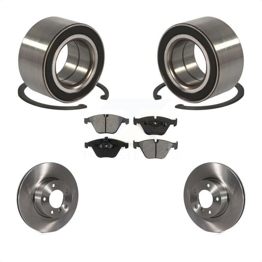 Wheel Bearing Disc Brake Rotors And Pads Front Kit For BMW 328i xDrive 328xi