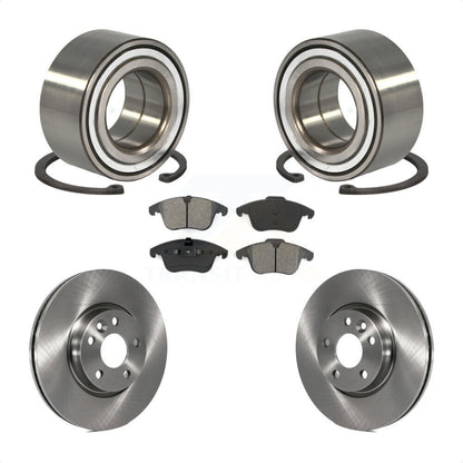 Wheel Bearing Disc Brake Rotors And Pads Front Kit For Land Rover Range Evoque