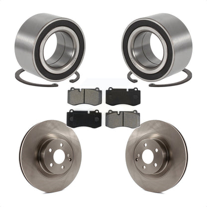 Wheel Bearing Disc Brake Rotors And Pads Front Kit For 2009 Mercedes-Benz S450