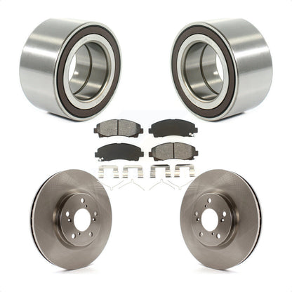 Wheel Bearing Disc Brake Rotors And Pads Front Kit For 2006-2014 Honda Ridgeline