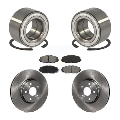 Wheel Bearing Disc Brake Rotors And Pads Front Kit For 2008-2014 Scion xD