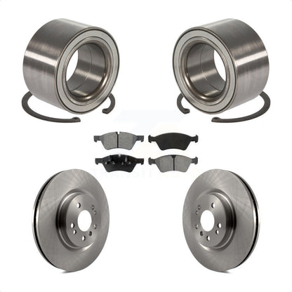 Wheel Bearing Disc Brake Rotor & Pad Front Kit For 2010-2011 Mercedes-Benz ML450