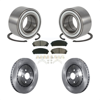 Wheel Bearing Brake Rotor Pad Front Kit For Toyota Highlander Sienna Lexus RX350