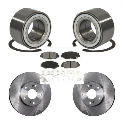 Wheel Bearing Disc Brake Rotors And Pads Front Kit For 2016 Honda CR-Z