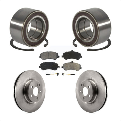 Wheel Bearing Disc Brake Rotor And Pad Front Kit For Mercedes-Benz GLK350 GLK250