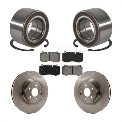 Wheel Bearing Disc Brake Rotor & Pad Front Kit For Mercedes-Benz S550 CL550 S350