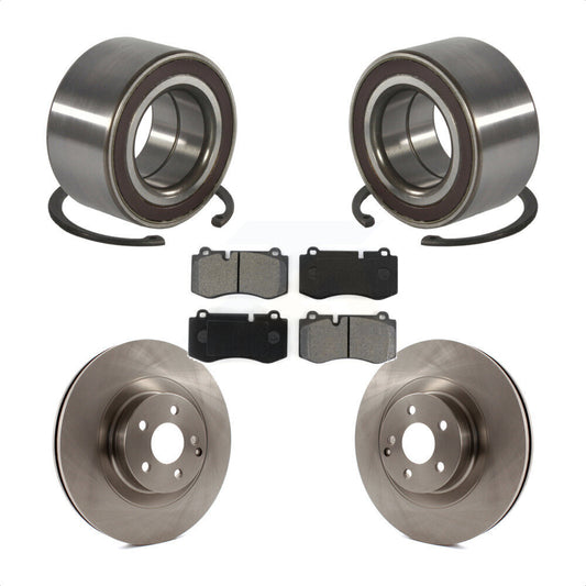 Wheel Bearing Disc Brake Rotor & Pad Front Kit For Mercedes-Benz S550 CL550 S350