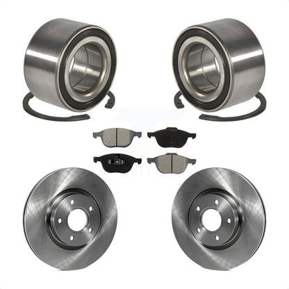 Wheel Bearing Disc Brake Rotors And Pads Front Kit For Ford Escape C-Max
