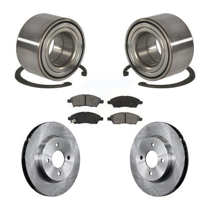 Wheel Bearing Disc Brake Rotors And Pads Front Kit For Nissan Micra Versa Note