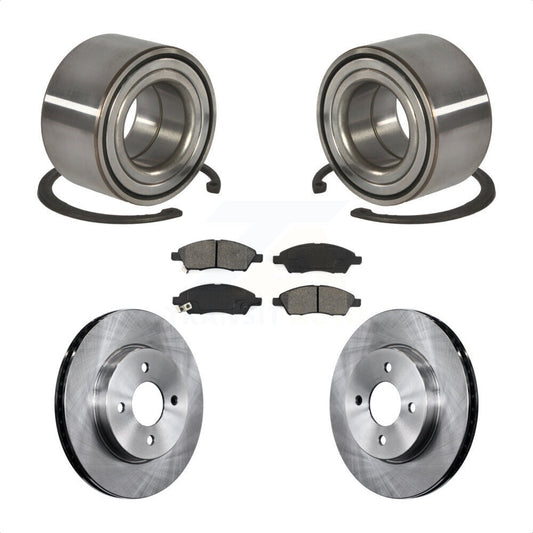Wheel Bearing Disc Brake Rotors And Pads Front Kit For Nissan Micra Versa Note