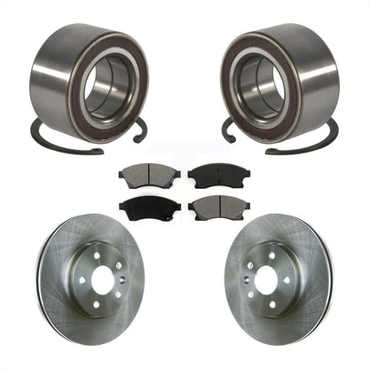 Wheel Bearing Disc Brake Rotors And Pads Front Kit For Chevrolet Sonic