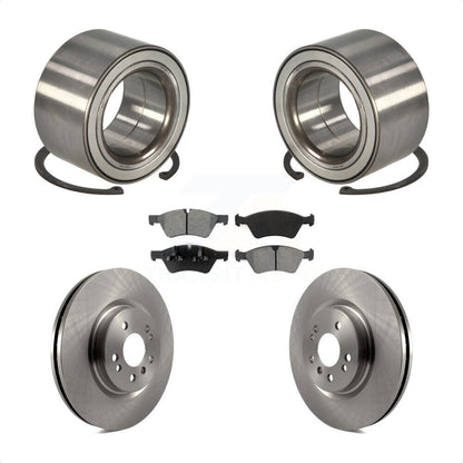 Wheel Bearing Brake Rotor Pad Front Kit For Mercedes-Benz ML350 ML320 R350 ML500