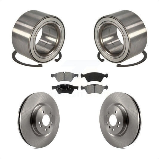 Wheel Bearing Brake Rotor Pad Front Kit For Mercedes-Benz ML350 ML320 R350 ML500