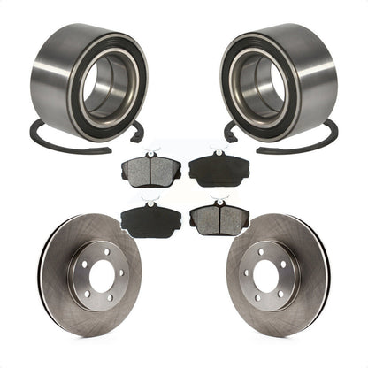 Wheel Bearing Disc Brake Rotors And Pads Front Kit For 1994-1995 Ford Taurus SHO