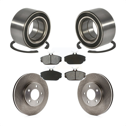 Wheel Bearing Brake Rotor & Pad Front Kit For Ford Windstar Taurus Mercury Sable