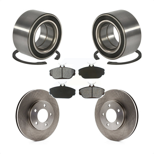 Wheel Bearing Brake Rotor & Pad Front Kit For Ford Windstar Taurus Mercury Sable