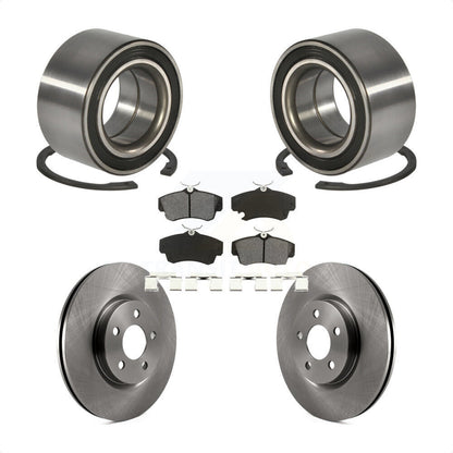 Wheel Bearing Disc Brake Rotors And Pads Front Kit For Chrysler PT Cruiser