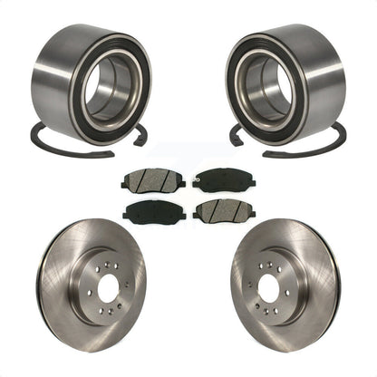 Wheel Bearing Disc Brake Rotors And Pads Front Kit For 2009-2011 Kia Borrego