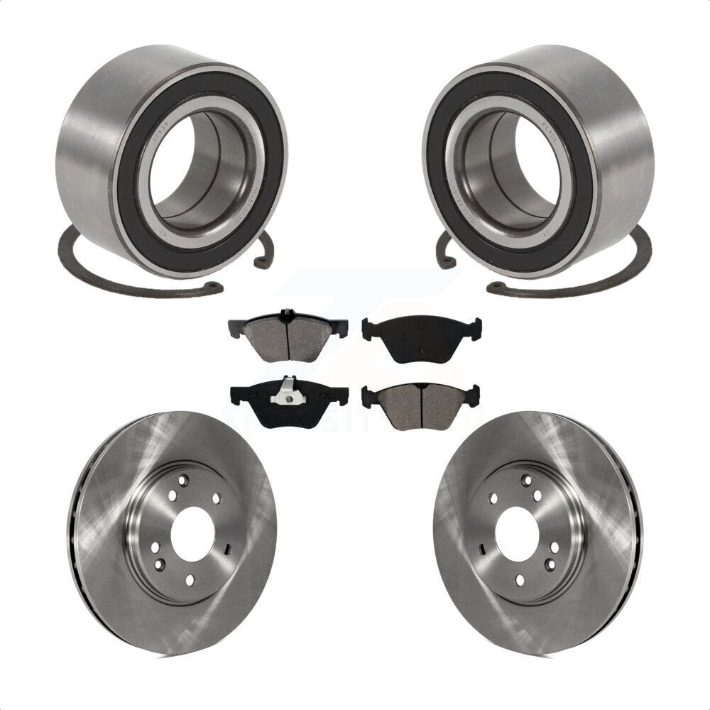 Wheel Bearing Disc Brake Rotors And Pads Front Kit For Mercedes-Benz E320