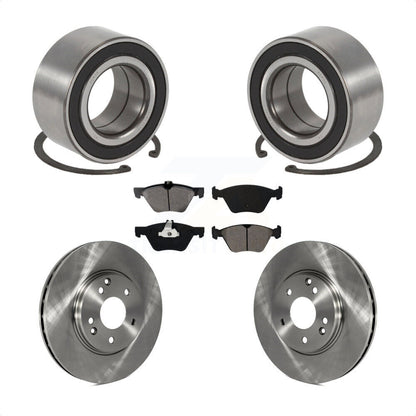 Wheel Bearing Disc Brake Rotors And Pads Front Kit For Mercedes-Benz E320