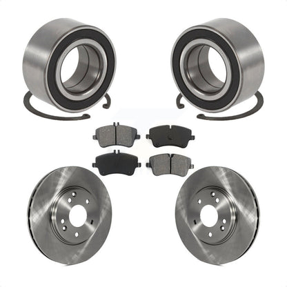 Wheel Bearing Brake Rotor & Pads Front Kit For Mercedes-Benz C280 C240 C320 C350