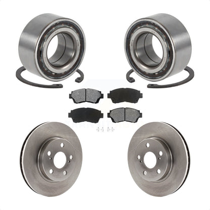 Wheel Bearing Disc Brake Rotors And Pads Front Kit For 1998 Toyota Celica