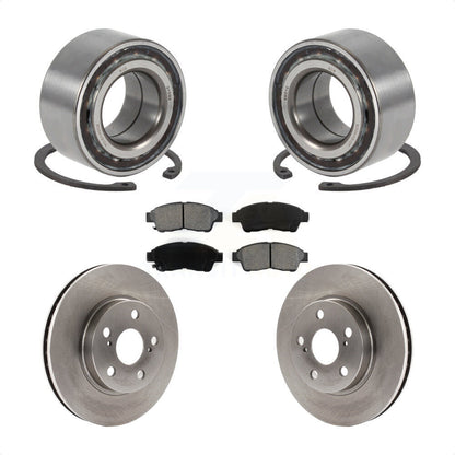 Wheel Bearing Disc Brake Rotor And Pads Front Kit For 1994-1997 Toyota Celica ST