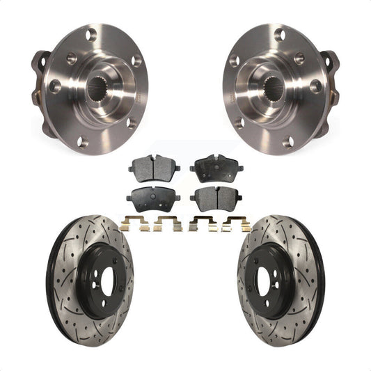 Bearing Assembly Drill Slot Brake Rotor Pad Front Kit For Mini Cooper Countryman