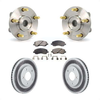 Hub Bearing Coat Brake Rotor Pad Front Kit For Chrysler Sebring Mitsubishi Dodge