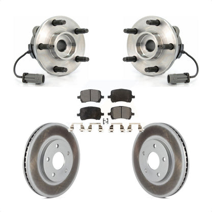 Hub Bearing Assembly Coated Disc Brake Rotor And Pad Front Kit For Chevrolet HHR