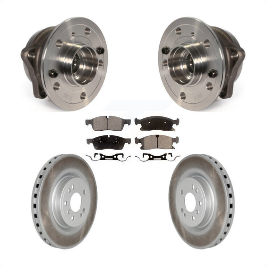 Hub Bearing Coat Brake Rotor Pads Front Kit For Mercedes-Benz ML350 GLE350 ML250