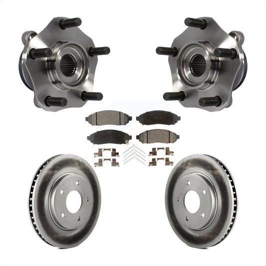 Hub Bearing Coat Brake Rotor Pads Front Kit For Nissan NV200 LEAF Chevrolet City