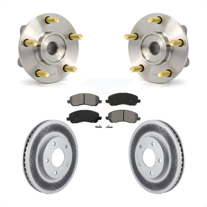Hub Bearing Coat Brake Rotor Pad Front Kit For Chrysler Sebring Mitsubishi Dodge