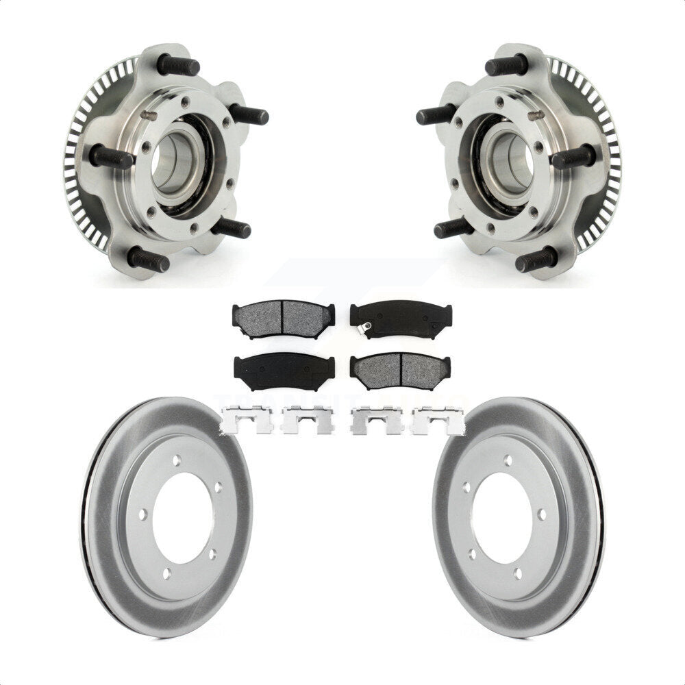 Hub Bearing Coated Brake Rotor Pad Front Kit For Chevrolet Tracker Suzuki Vitara