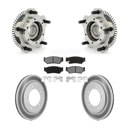 Hub Bearing Coated Brake Rotor Pad Front Kit For Chevrolet Tracker Suzuki Vitara