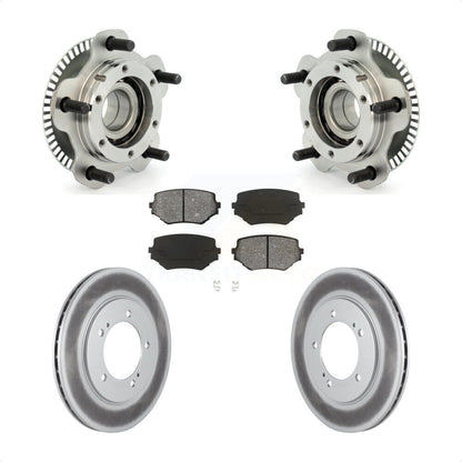 Hub Bearing Assembly Coat Brake Rotor Pad Front Kit For Suzuki Grand Vitara XL-7