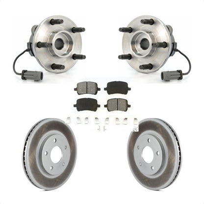 Hub Bearing Assembly Coated Disc Brake Rotor And Pad Front Kit For Chevrolet HHR