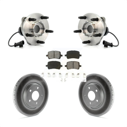 Hub Bearing Coat Brake Rotor Pads Front Kit For Chevrolet Malibu Pontiac G6 Aura