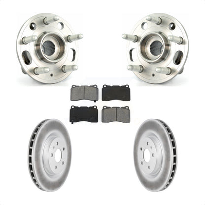 Hub Bearing Coat Brake Rotor Pads Front Kit For Buick Regal With Brembo Calipers