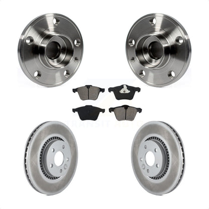 Hub Bearing Coat Brake Rotor Pads Front Kit For Volvo XC70 S60 V60 S80 Cross V70