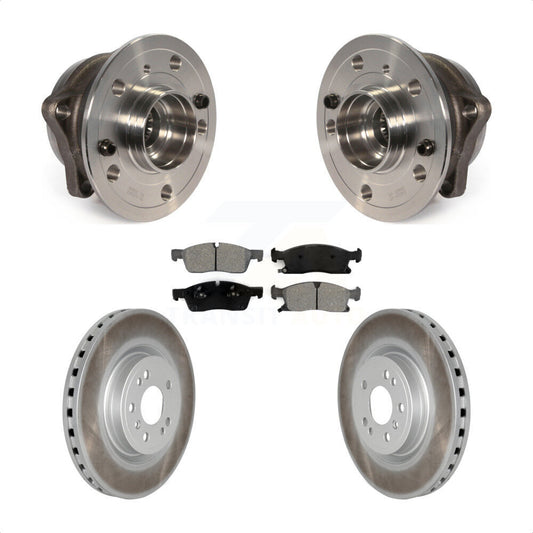 Hub Bearing Coat Brake Rotor Pads Front Kit For Mercedes-Benz ML350 GLE350 ML250