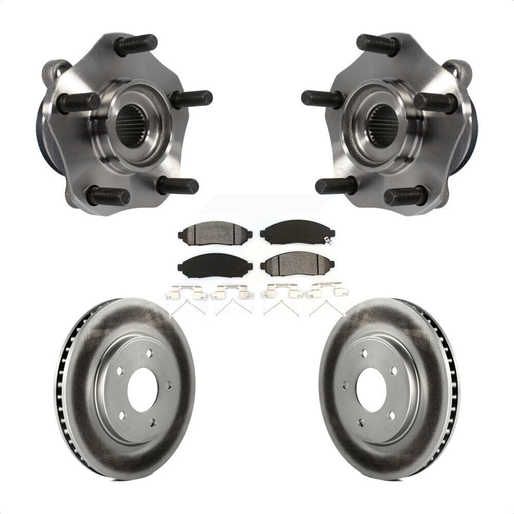Hub Bearing Coat Brake Rotor Pads Front Kit For Nissan NV200 LEAF Chevrolet City