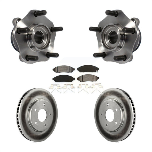 Hub Bearing Coat Brake Rotor Pads Front Kit For Nissan NV200 LEAF Chevrolet City