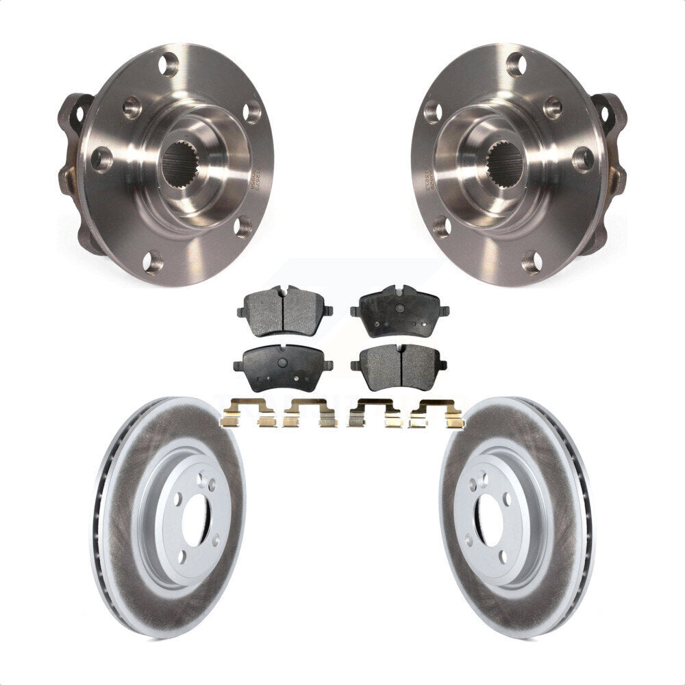 Hub Bearing Assembly Coated Brake Rotor Pad Front Kit For Mini Cooper Countryman