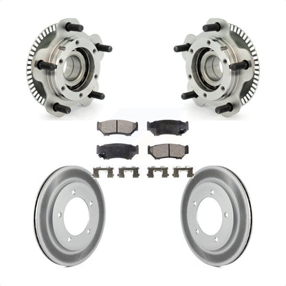 Hub Bearing Coated Brake Rotor Pad Front Kit For Chevrolet Tracker Suzuki Vitara