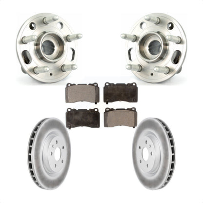 Hub Bearing Coat Brake Rotor Pads Front Kit For Buick Regal With Brembo Calipers