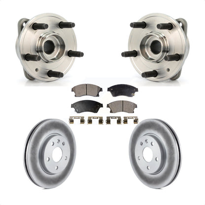 Hub Bearing Assembly Coat Brake Rotor Pads Front Kit For Chevrolet Cruze Limited