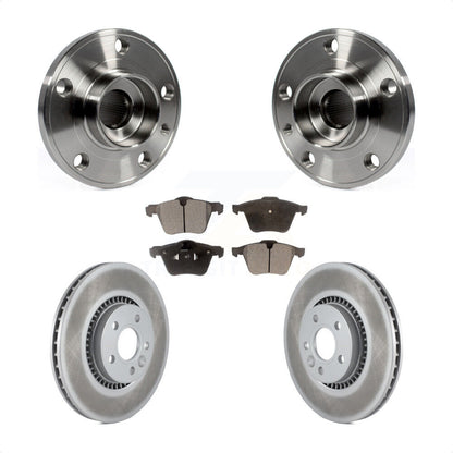 Hub Bearing Coat Brake Rotor Pads Front Kit For Volvo XC70 S60 V60 S80 Cross V70